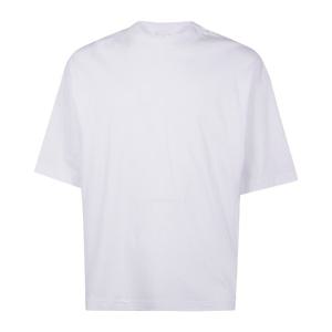 다니엘 피에솔리 베이직 화이트 클래식 코튼 티셔츠 DF0700 000