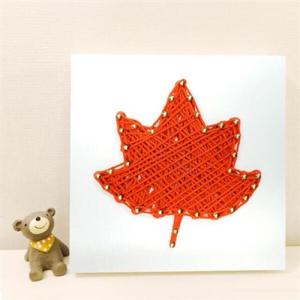 아트박스/72페이지 꼬마 단풍잎 스트링아트 만들기 패키지 DIY