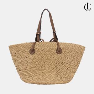 엘케이트 여자 라탄백 토트백 이너 파우치 포함 숄더백 여름가방 LAIN030