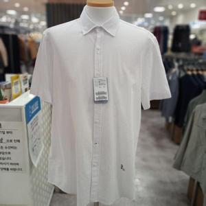 트레몰로 HC10 솔리드 면캐주얼 반팔남방 TRHNS5M2401