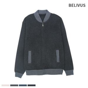 [빌리버스]빌리버스 남성 니트 집업 BGLT029 간절기 아우터