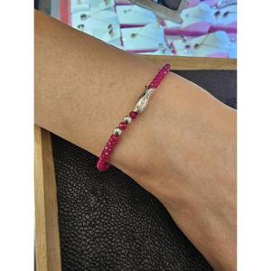 미라클 세이브존03 미라클 루비 물고기 원석 팔찌 AGCHM01A