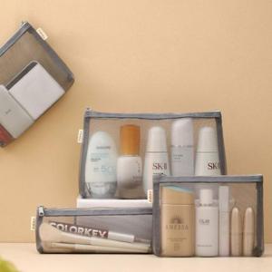 메쉬 미니 파우치 다용도 메쉬파우치 여행용 정리 파