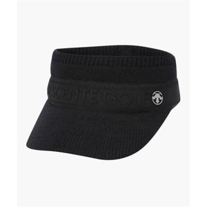 데상트 GOLF 여성 니트 선바이저 DQ42WFSVO1 DQ42WFSVO1_BLKG 280724