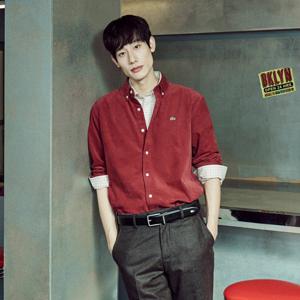 [라코스테공식] 남성 코듀로이 솔리드 셔츠 CH742E-55N 476