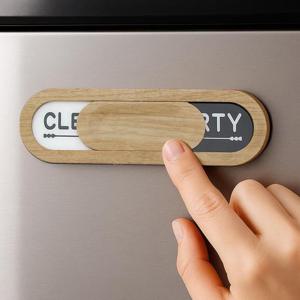 클린 더티 식기세척기 자석 표시판 식세기 표시 알림