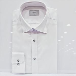 [레노마셔츠]슬림핏/격자 도비 긴소매 와이셔츠 RQSSL1504 WH_US