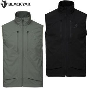 블랙야크 남성 봄 경량 아웃도어 등산조끼 유틸리티 스탠드넥 베스트1 1BYVSSV001