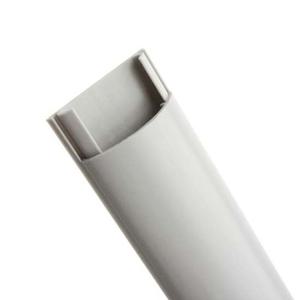 아트사인 전선몰딩(반달/회색)대 5755 몰딩 선정리 사무실 전선정리 전선 생활용품 정리용품 회색몰딩