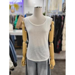 밸리걸 세이브존01 기본 무지 라운드 민소매 나시 618330