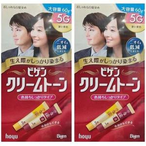 염색약 co 비겐 크림톤 염모제 헤어케어 60g x2팩