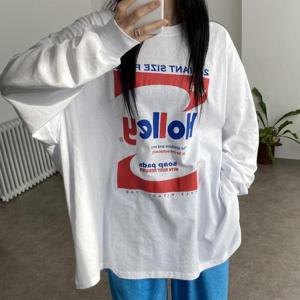 [강물처럼]아이우먼 자이언트오버핏티셔츠 GBV155M603 빅사이즈