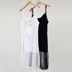 [강물처럼]빅사이즈원피스 T753L603 파티슬리레이스끈원피스 RA