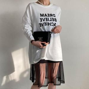 [강물처럼]아이우먼 안나레이스망사원피스 RAT747M502 빅사이즈