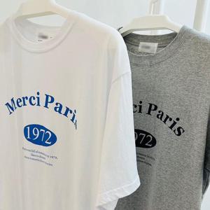 [강물처럼]빅사이즈사랑해요 P254L404 멀시프린트반팔루즈티 GY