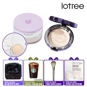 투명 메이크업2종세트[로트리]루스파우더 21호+로사 센티폴리아 파우더팩트21호(증정)휴대용기 퍼프2P