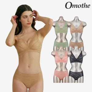 [한정수량]오모떼 노와이어 에센셜 베이직 브라팬티 2종/택일 (출고가   59,000원)