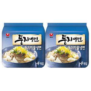 농심 둥지 동치미 물냉면 161g 8개