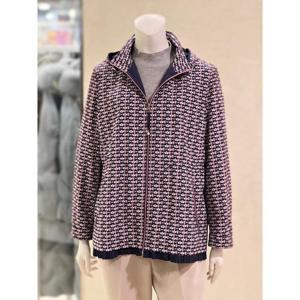 벨리시앙 세이브존01 아코디언 셔링 패턴 집업 점퍼(2color) JP3108