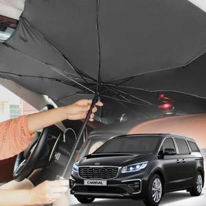 차량용햇빛가리개 더뉴카니발 앞유리커버 차박용품 우산형