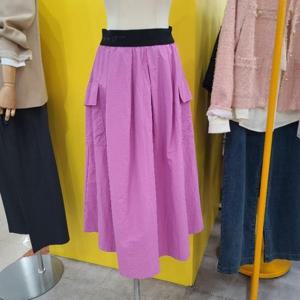 르피타 DP01 바스락  허리밴딩스커트 L252USK461