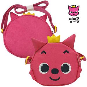 웰씨존 핑크퐁 크로스K 핑크 크로스백 아동 가방
