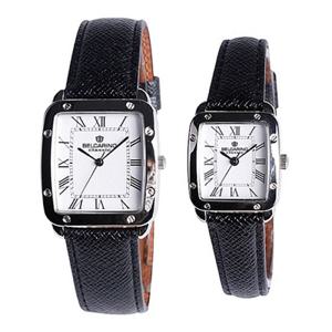BELCARINO 클래식 블랙 커플시계 패션손목시계