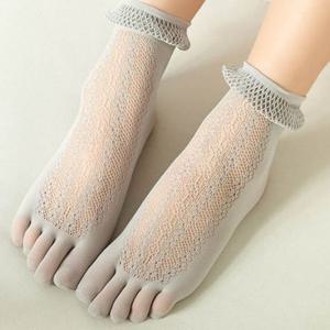 단접이 망사 발가락 양말 LD1279