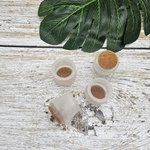 의자발커버 긁힘방지 의자발 4개세트 원형소형반투명