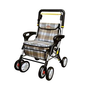 노인 보행기 성인용 어르신용 보행보조기 대형 실버카 할머니 유모차 걸음보조