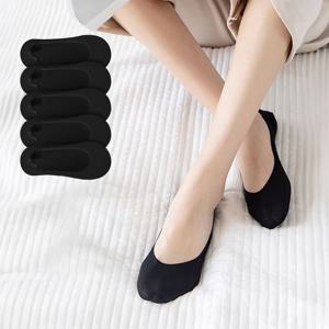 슬림 페이크삭스 여성양말 덧신 편한 5족세트 101292 페이크삭스 덧신 여름양말 구두양말 풋커버 발등양말 패션양말 실크양말