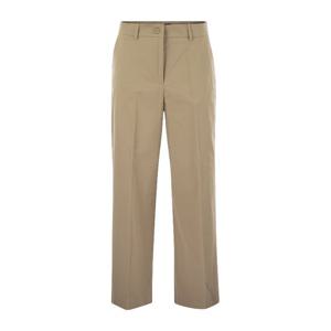 위켄드막스마라 코튼 새틴 크롭 팬츠 2525136041600 014