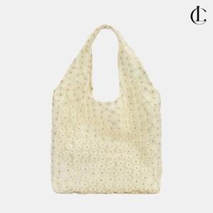 엘케이트 여성 에코백 숄더백 보부상가방 꽃패턴 태블릿수납 코튼 학생가방 LRE042