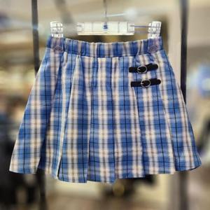 에스핏 HC09 체크플리츠SK 봄가을스커트 SJZ101FCSK02