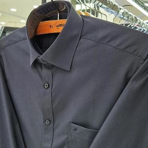 [레노마셔츠]일반핏/긴소매/모달 필라필 스판 와이셔츠  ROFSGP9