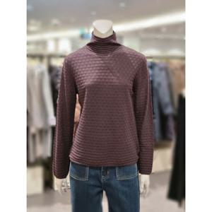 [트리아나]MARIO소고 하이넥 니트티셔츠AJ4TA07