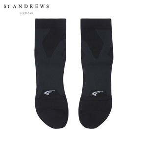 [세인트앤드류스] 여성 입체 쿠셔닝 논슬립 중목 양말 821E3SCA01_BK