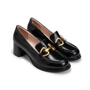 [에스콰이아]여성 로퍼형 펌프스 EQEFHP547BK