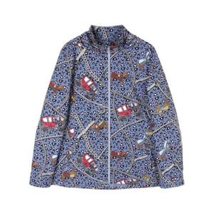 그린조이 HC12 여성 체인 프린트 사파리 점퍼 GM25WJ24W(블루)