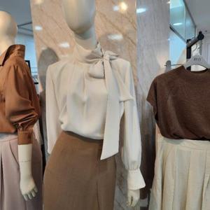 리안뉴욕 DP01 리본 블라우스 RSHWBL010