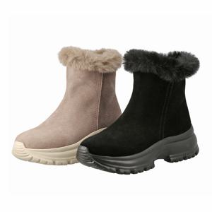 소다 글로벌 슈스파 여성 캐주얼 발편한 경량 겨울부츠 CLB412 (블랙,그레이)