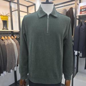 [세정 트레몰로] 남성 가을겨울용 지퍼카라 티셔츠 TRHAL5F38850145