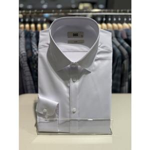 닥스셔츠 슬림핏 노케어 화이트 솔리드 긴소매 (DMP1SHDL301A1)