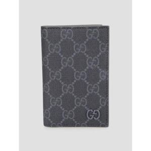 구찌 바이컬러 GG 롱 카드 케이스 768249FACQC 1048 BLACK STEEL