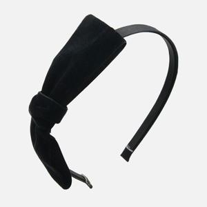 제이로렌 사이드 벨벳 리본 헤어밴드 H01514