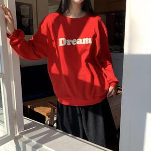 여성 빅사이즈 일상용 보온 맨투맨