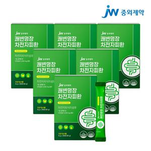 JW중외제약  쾌변 명장 차전자피 환 4g 30포 x 6박스 / 건강기능식품