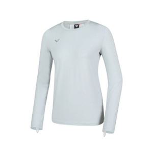 다이나핏 AFTERBURN (애프터번) 여성 긴팔티_Indian Blue YWU24222B7 275061