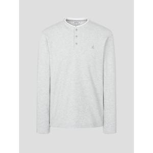 [빈폴멘] 헨리넥 긴소매 티셔츠 라이트 그레이 (BC6241C562)