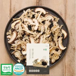 버섯마루 국산 무농약 버섯 그대로 5종 모둠 6팩 (총 48봉)